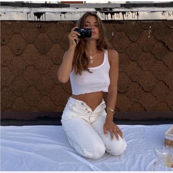 Heavy Manners Denim - Heavy Manners Vanilla Sky White Jeans